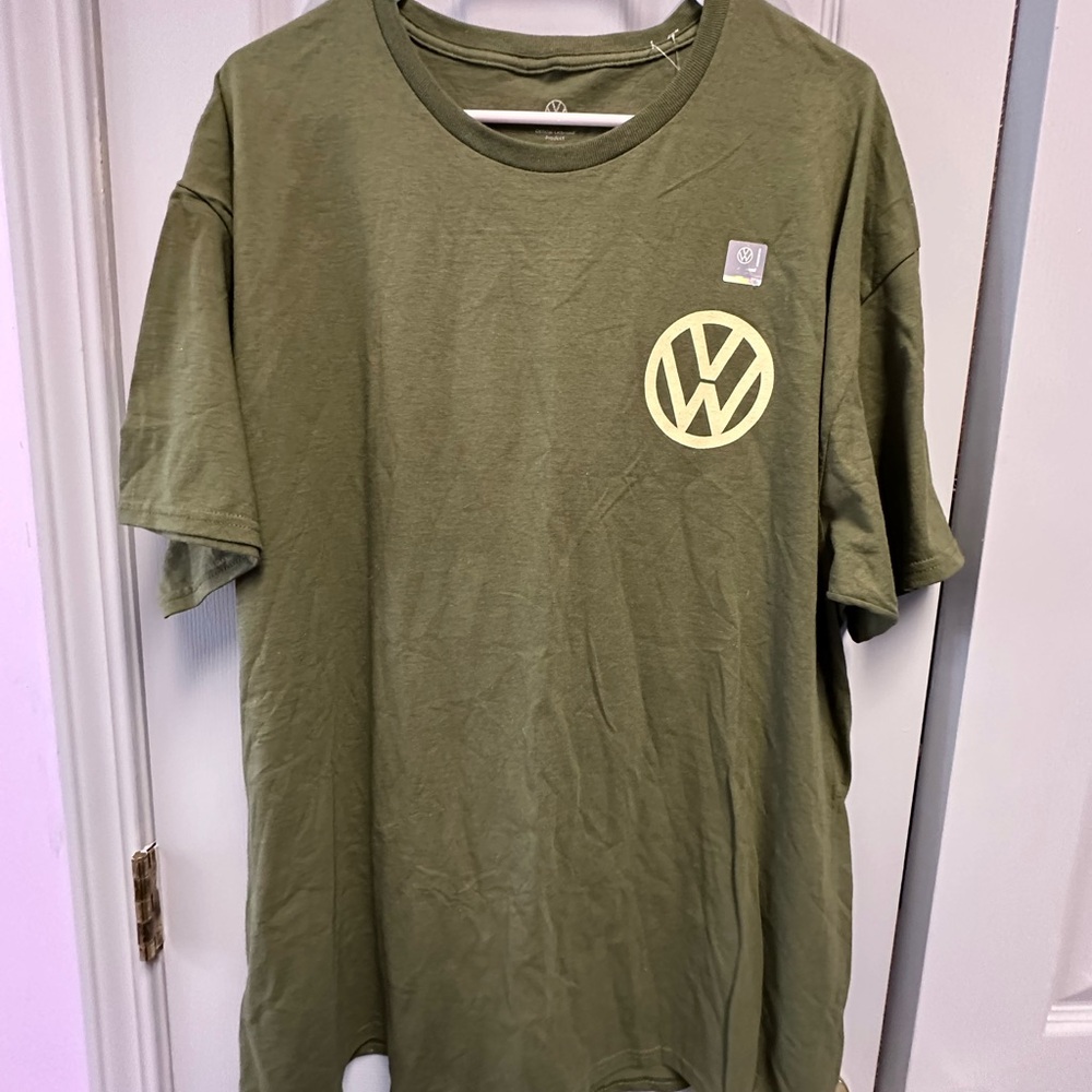 Volkswagen Logo Olive T-Shirt XL